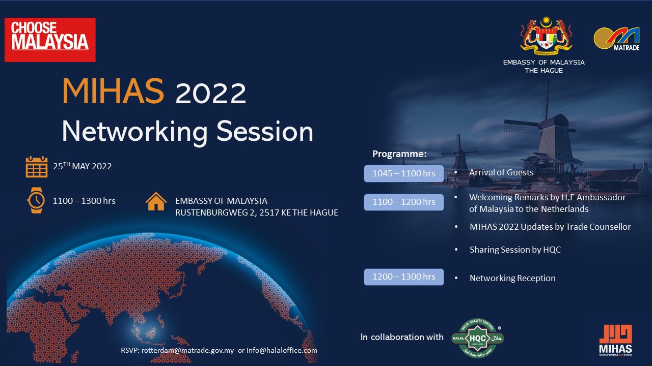 MIHAS 2022 EMBASSY NETWORKING SESSION THE HAGUE