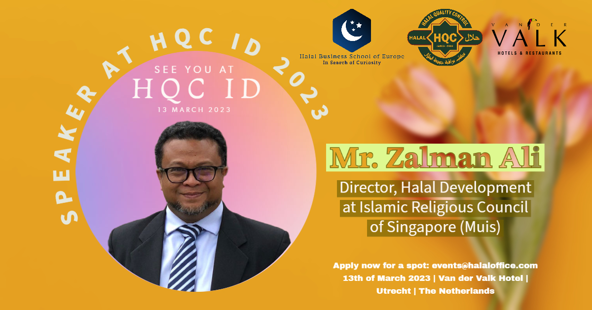 Director Singaporean MUIS Speaker at HQC ID 2023